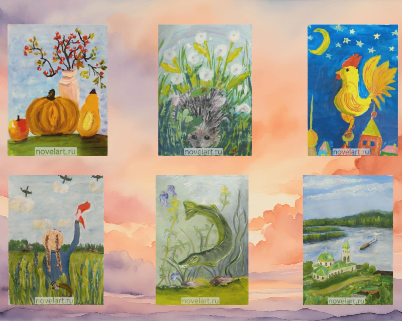 работы опубликованные в онлайн галерее